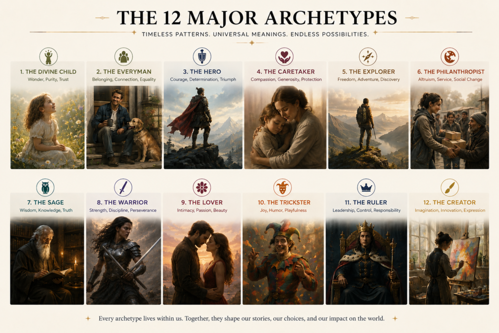 12 major archetypes