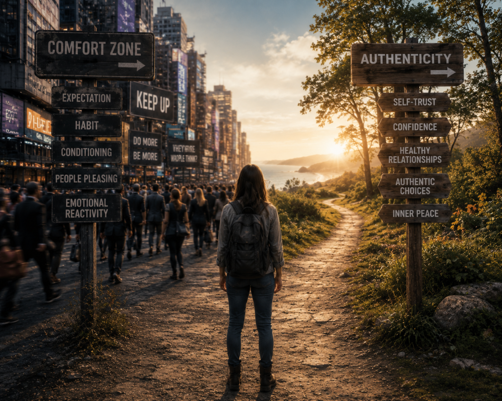 Explorer archetype follows the path