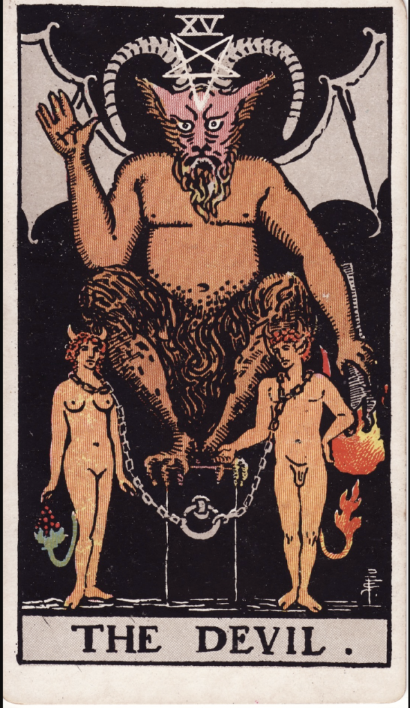 Tarot symbolism Devil